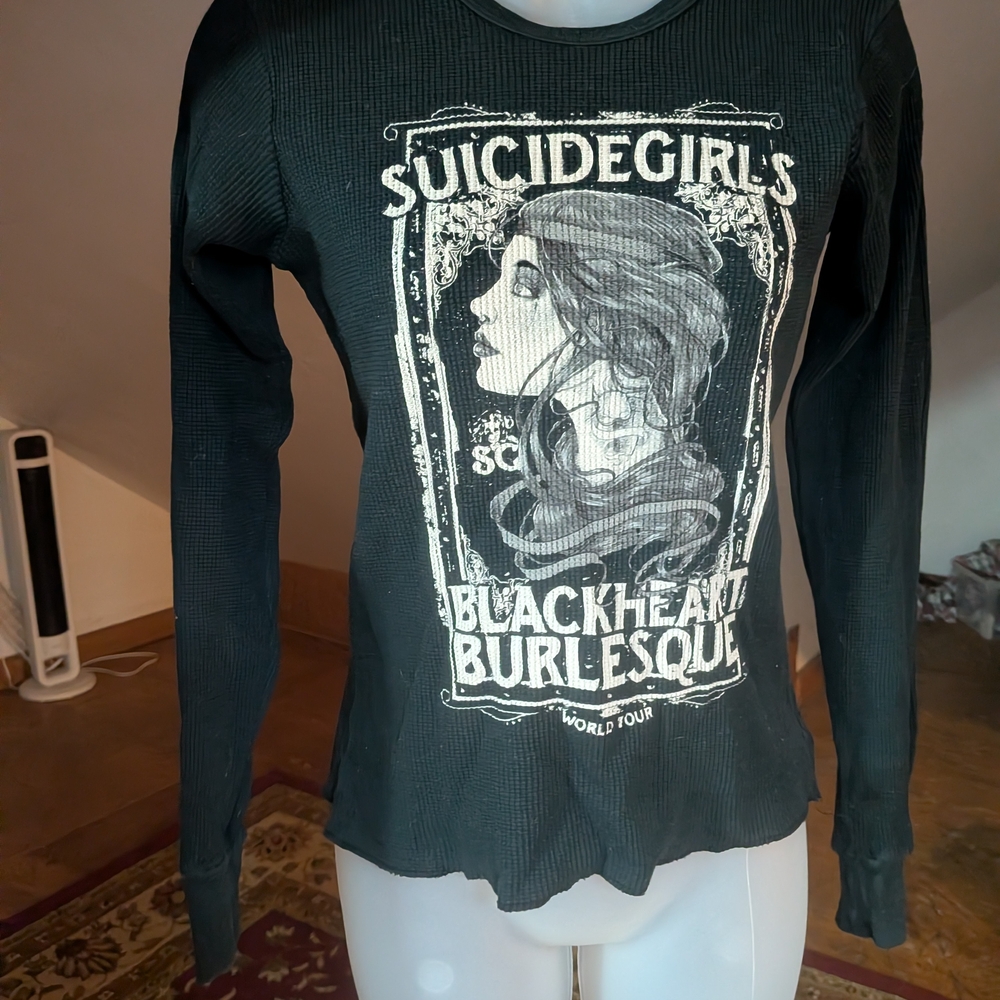 Blackheart Burlesque Long Sleeve Graphic Tee